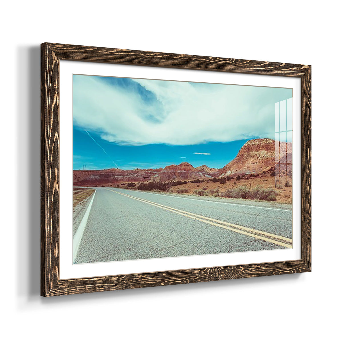 New Mexico Drive I-Premium Framed Print - Ready to Hang