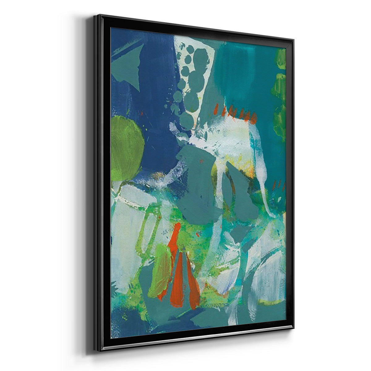 Tropical Graphics IV Premium Framed Print - Ready to Hang