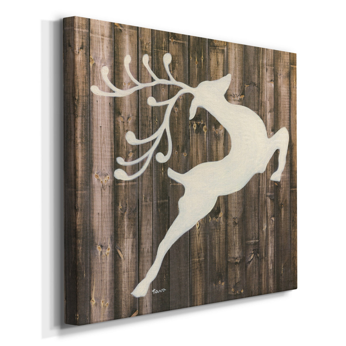 Reindeer-Premium Gallery Wrapped Canvas - Ready to Hang