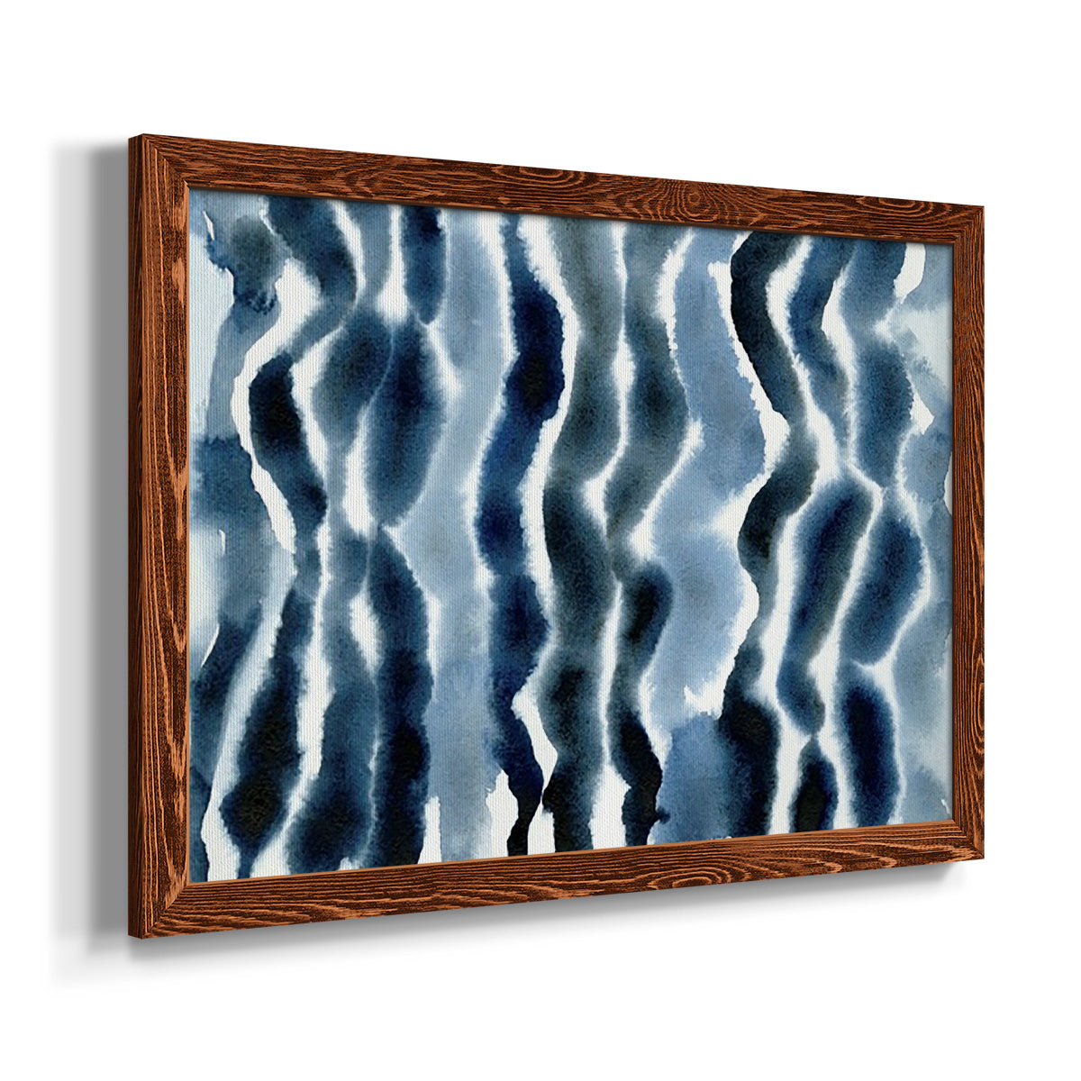 True Blue Wave I-Premium Framed Canvas - Ready to Hang