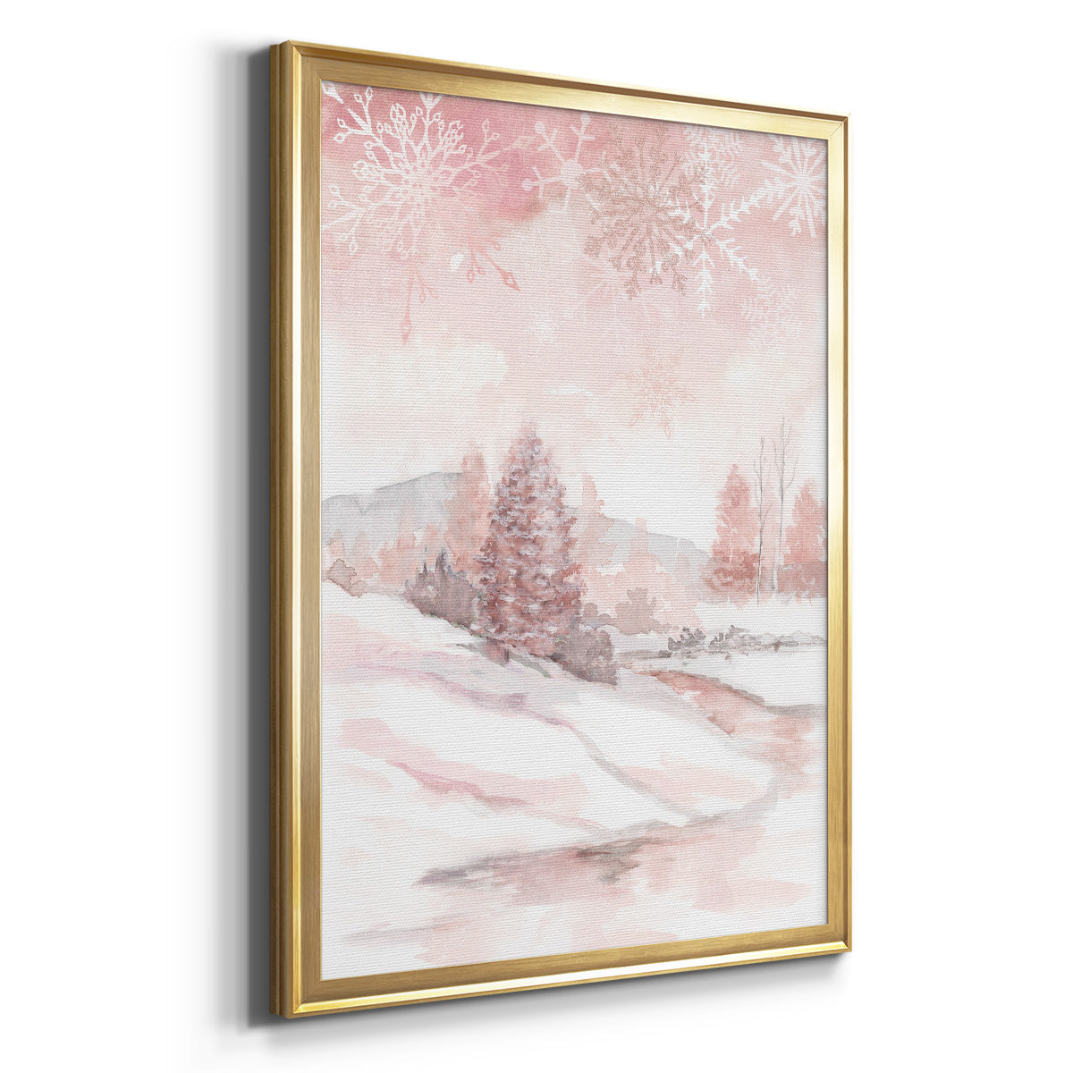 Blush Winter Premium Framed Print - Ready to Hang