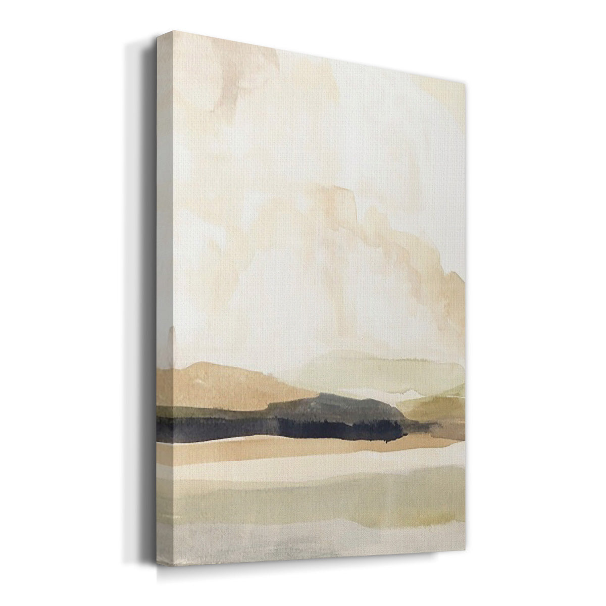 Slate Movement I Premium Gallery Wrapped Canvas - Ready to Hang