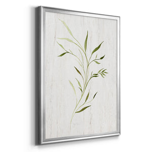 Windblown Leaves II Premium Framed Print - Ready to Hang