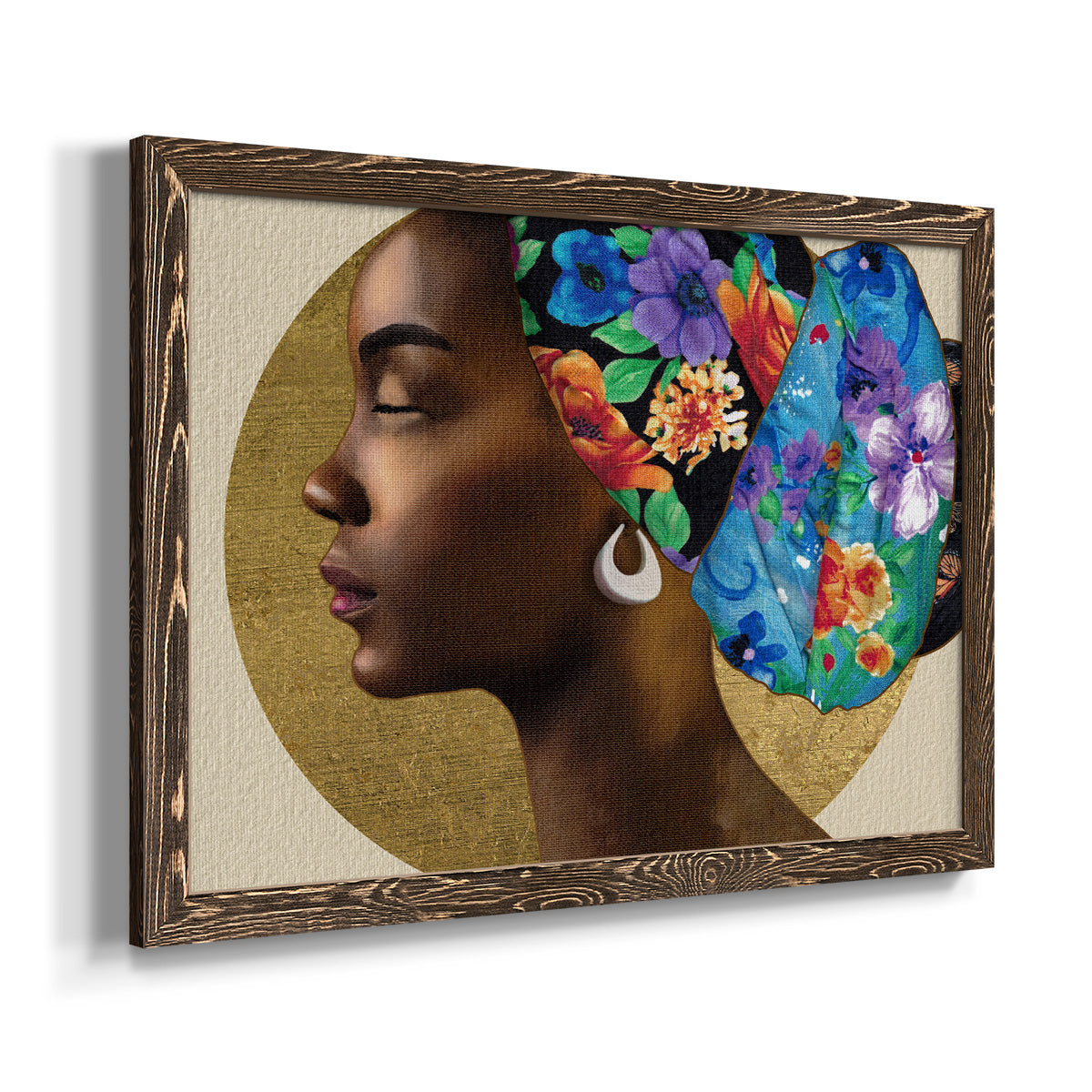 Golden Lady II-Premium Framed Canvas - Ready to Hang