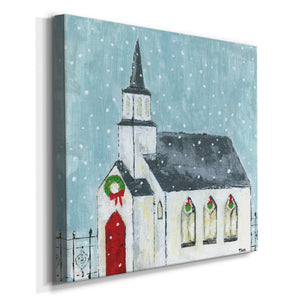 Christmas Night-Premium Gallery Wrapped Canvas - Ready to Hang