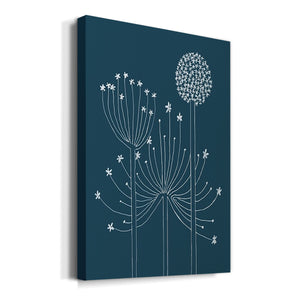 Graphic Alliums II Premium Gallery Wrapped Canvas - Ready to Hang