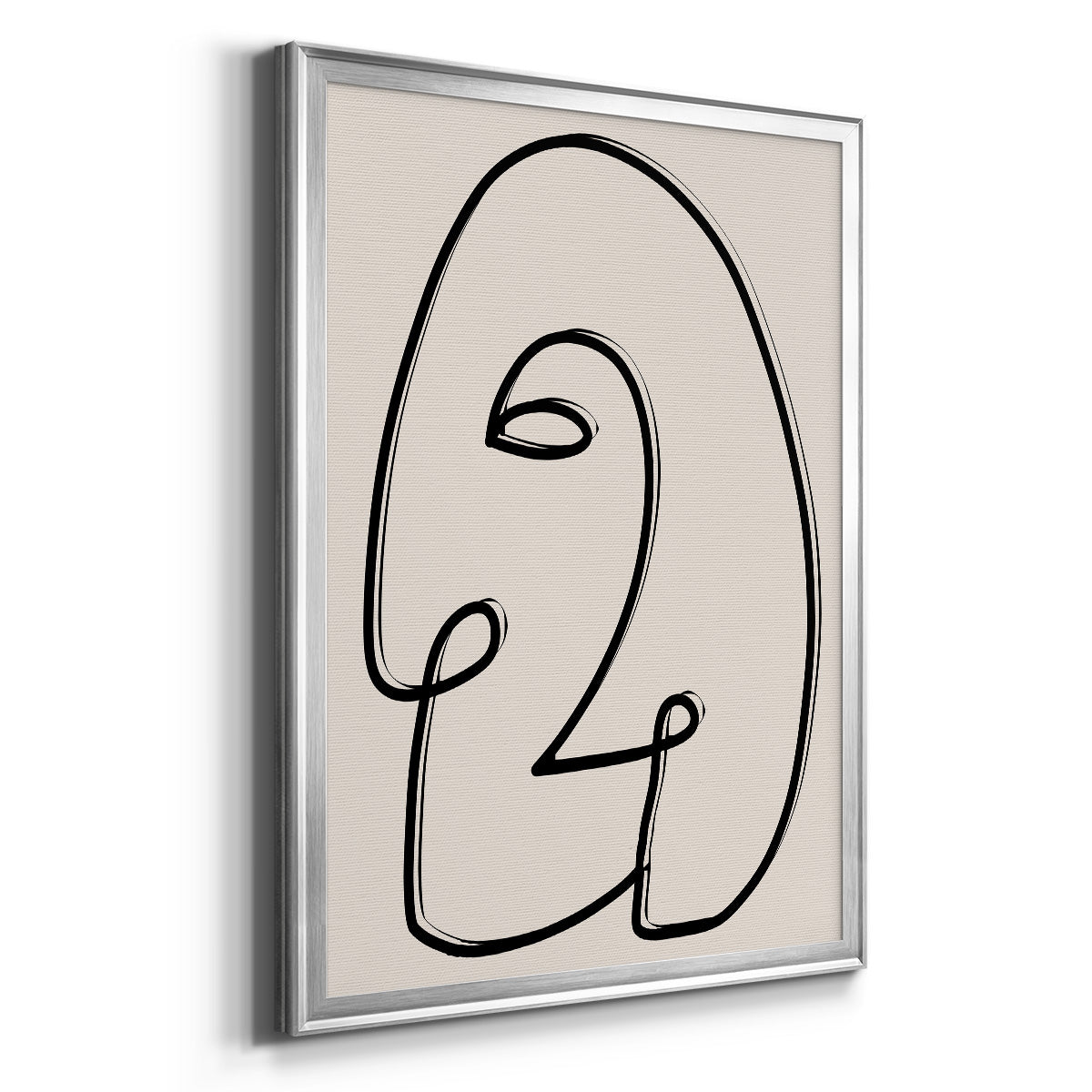 Face It II Premium Framed Print - Ready to Hang