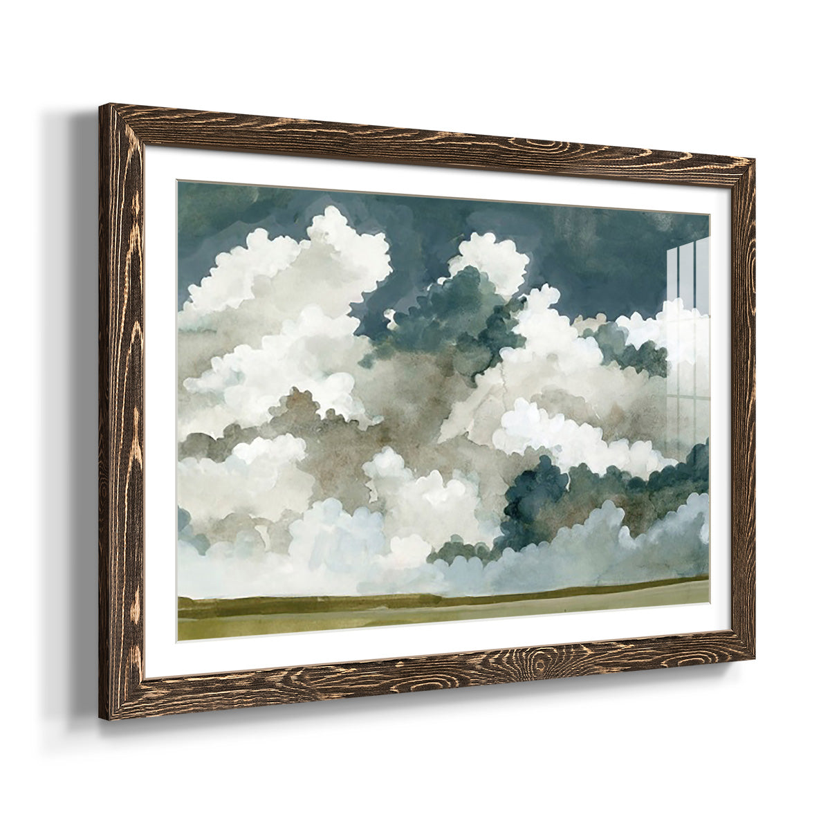 Vast Neutral Sky III-Premium Framed Print - Ready to Hang