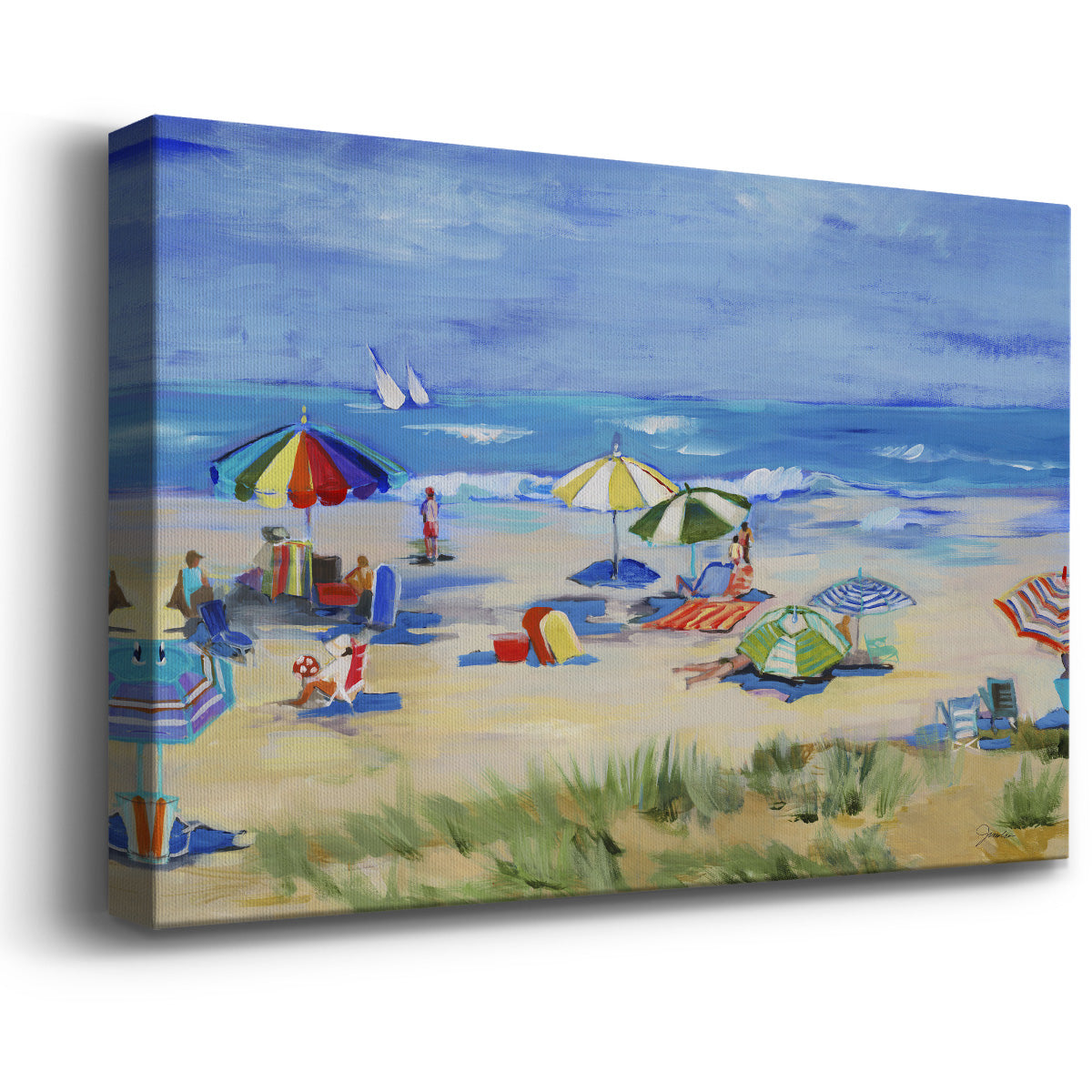 Sunshine State of Mind Premium Gallery Wrapped Canvas - Ready to Hang