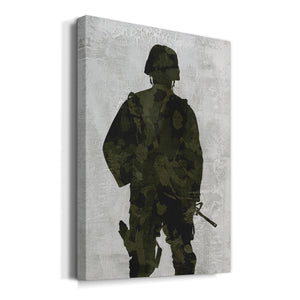 American Marine Abstract - Canvas Art Print