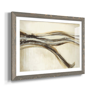 Catching a Metallic Wave-Premium Framed Print - Ready to Hang