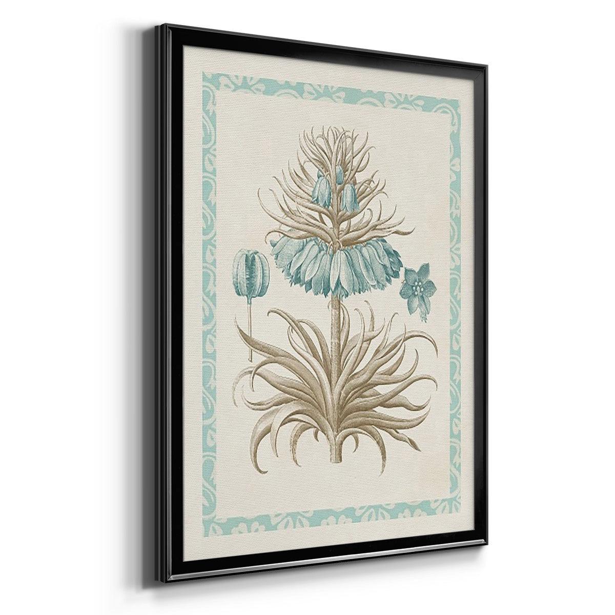 Willow Blue Besler II Premium Framed Print - Ready to Hang