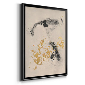 Charcoal Remnants I Premium Framed Print - Ready to Hang