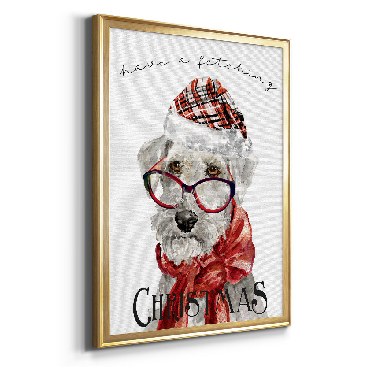 Have a Fetching Christmas Premium Framed Print - Ready to Hang