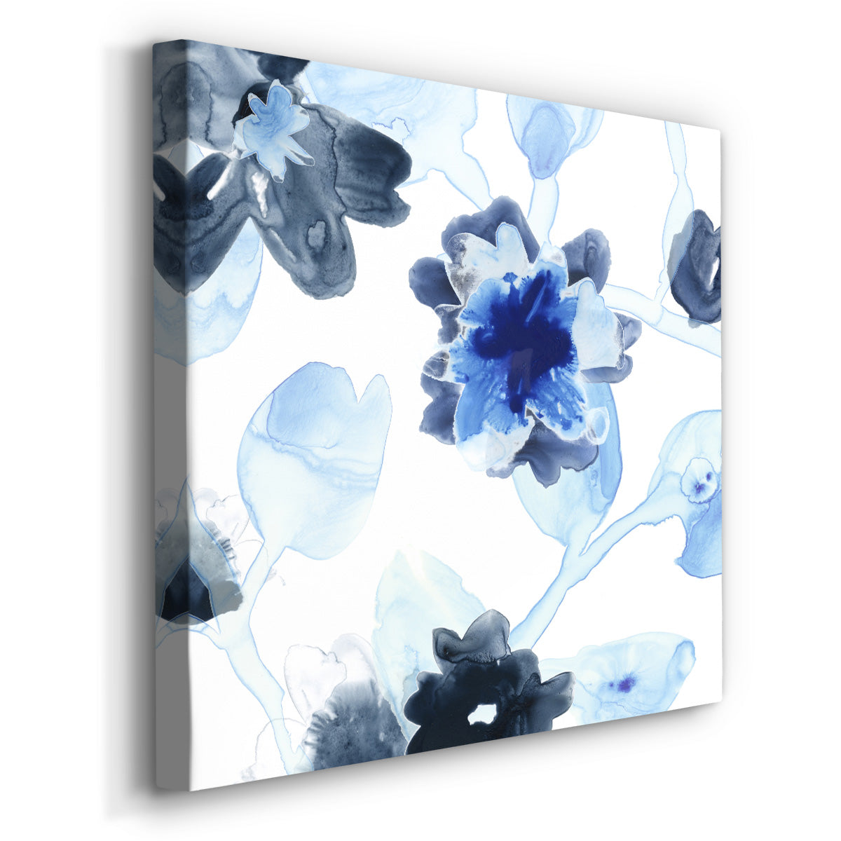 Blue Gossamer Garden I-Premium Gallery Wrapped Canvas - Ready to Hang