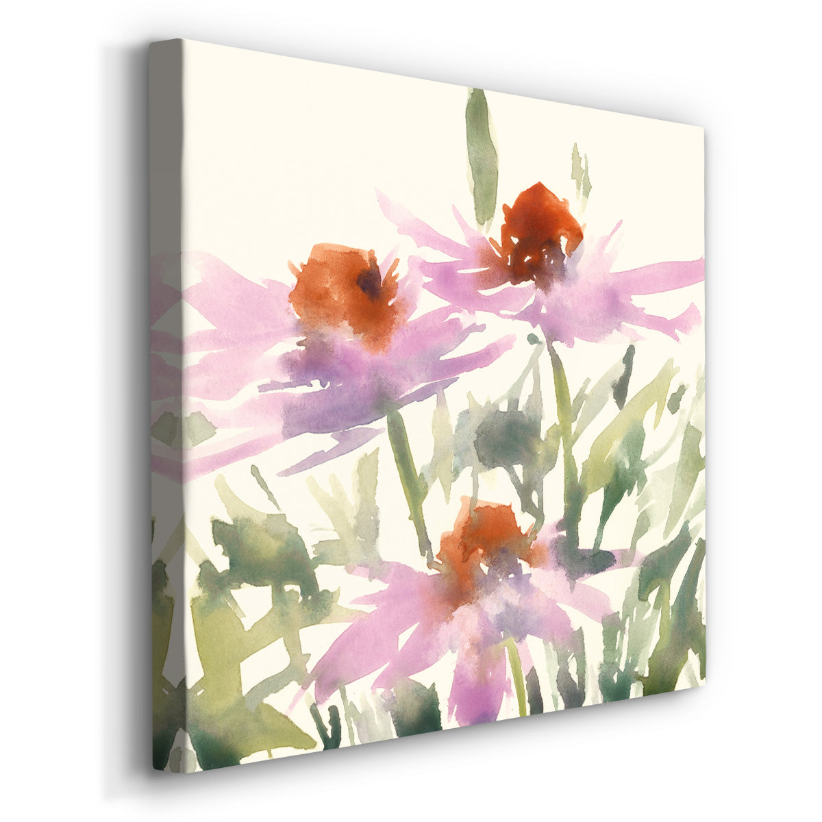 Daisy Garden Views I-Premium Gallery Wrapped Canvas - Ready to Hang