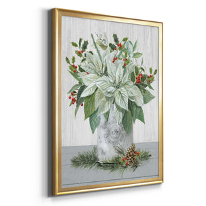 Farmhouse Christmas Joy Premium Framed Print - Ready to Hang