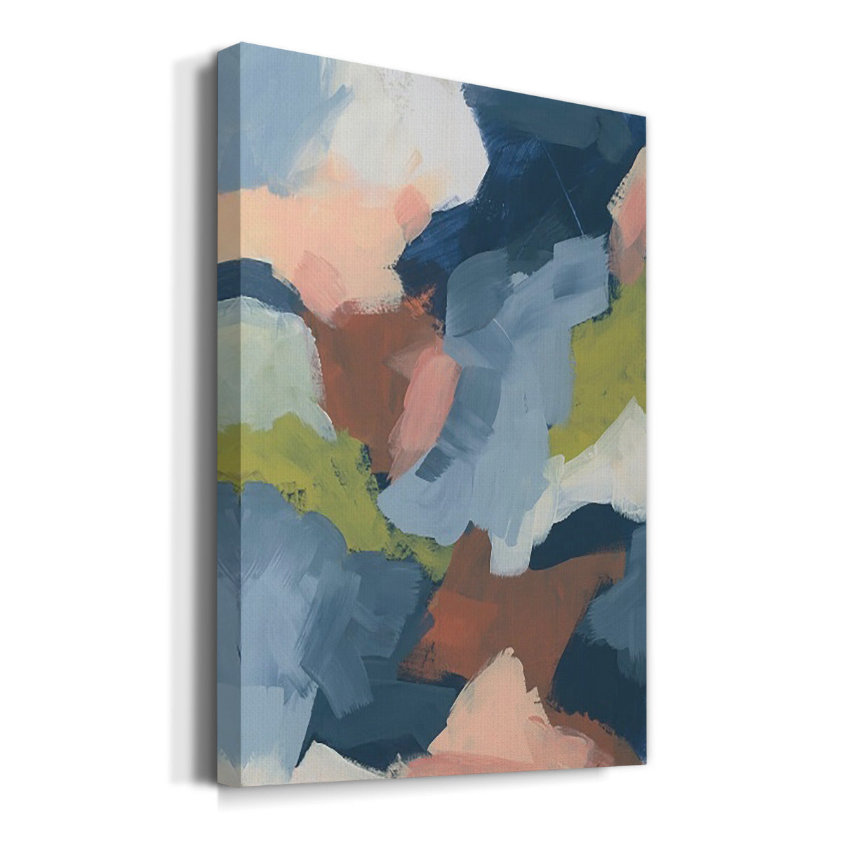 Soft Indigo Atmosphere II Premium Gallery Wrapped Canvas - Ready to Hang