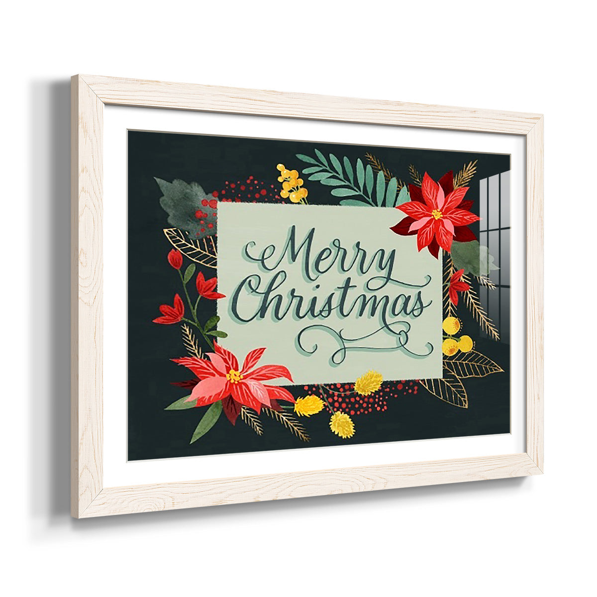 Bright Christmas Night  I-Premium Framed Print - Ready to Hang