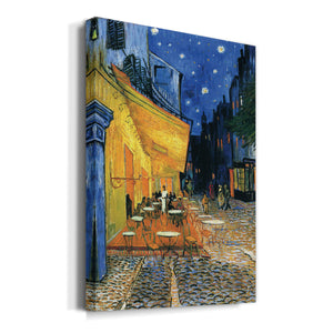 CafÃ© Terrace at Night - Canvas Art Print