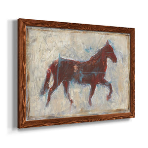 Iron Equine II-Premium Framed Canvas - Ready to Hang
