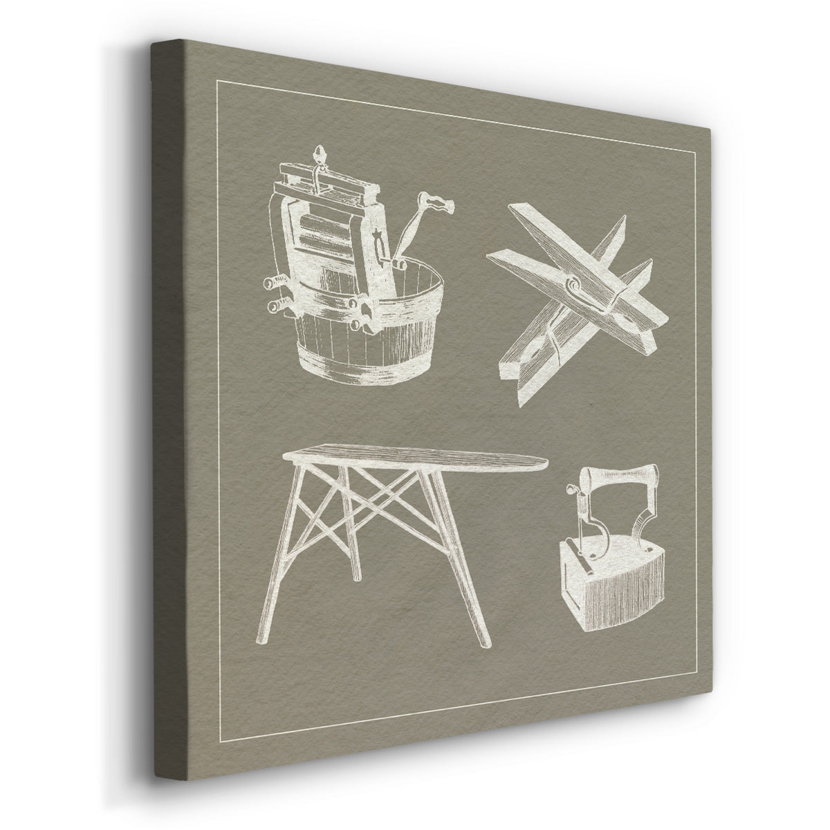 Laundry Tips VIII-Premium Gallery Wrapped Canvas - Ready to Hang