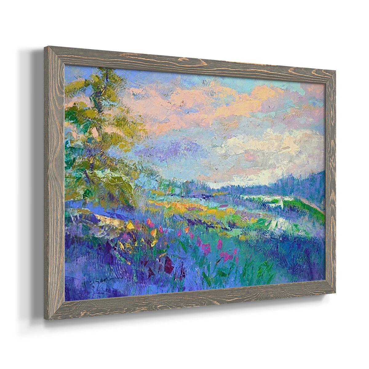 On a Happy Day-Premium Framed Canvas - Ready to Hang
