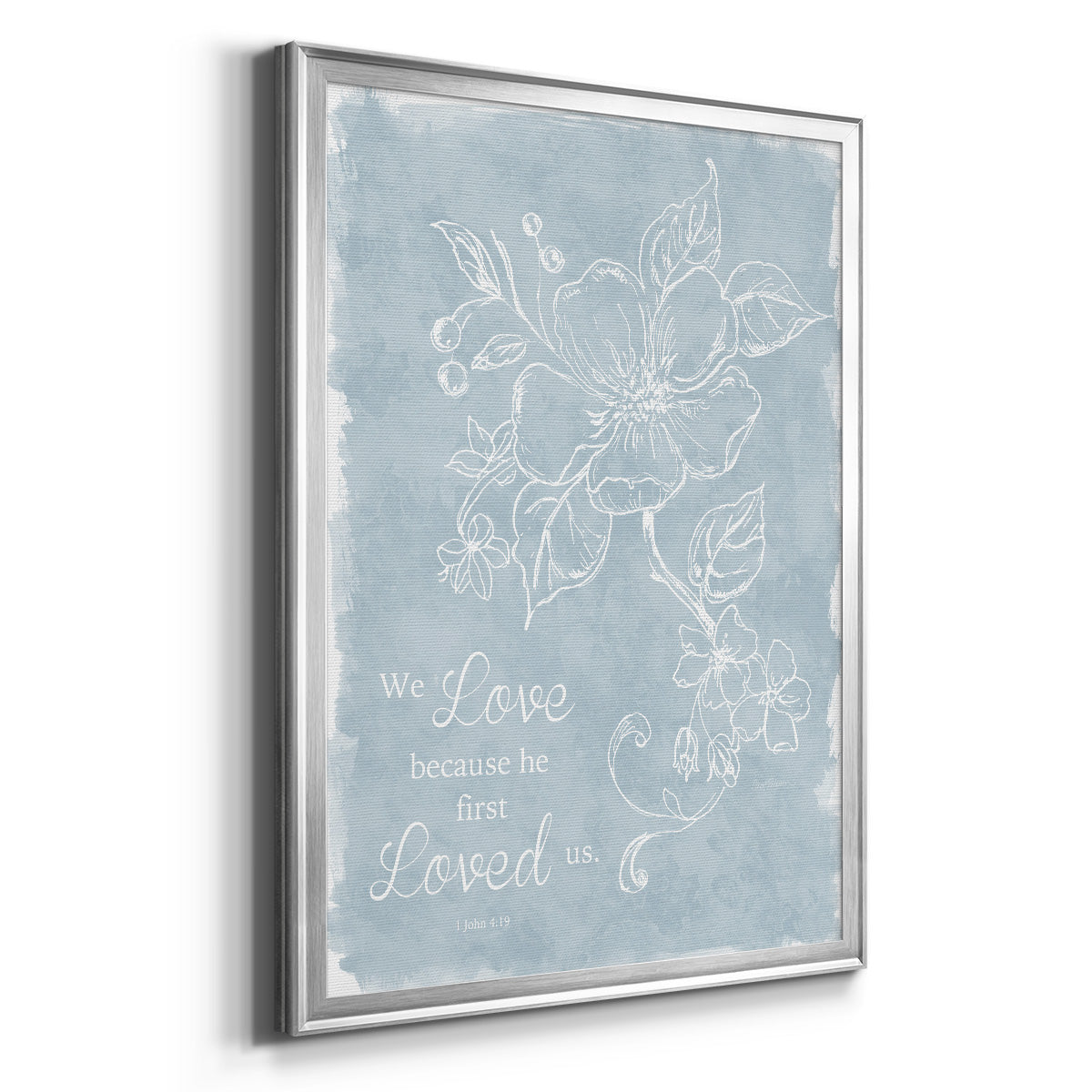 Loved Us First Premium Framed Print - Ready to Hang