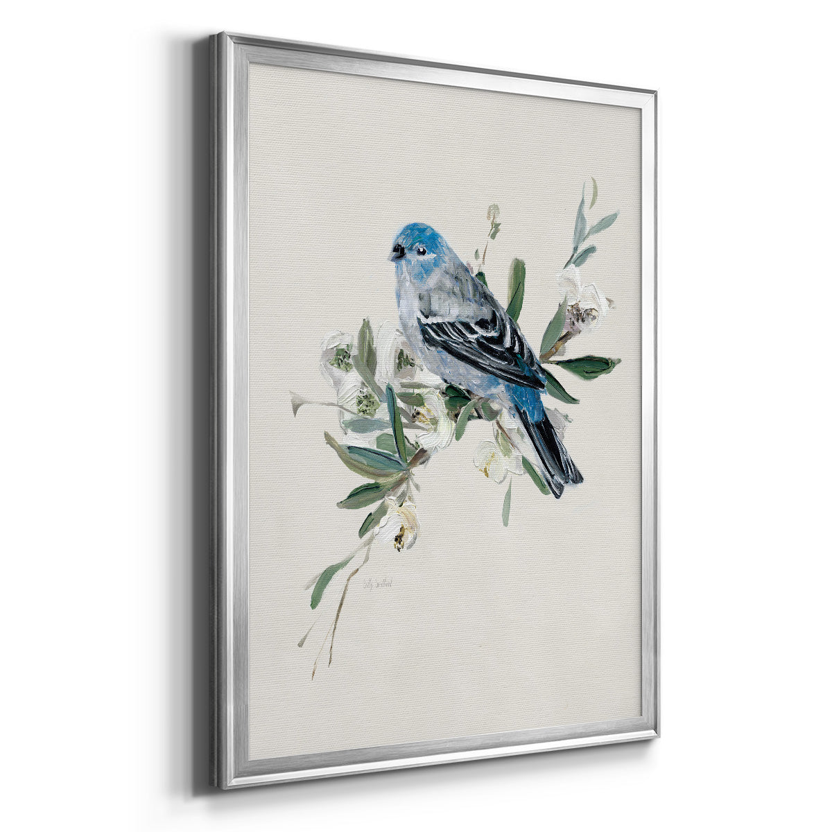 Bluebird Happy II Premium Framed Print - Ready to Hang