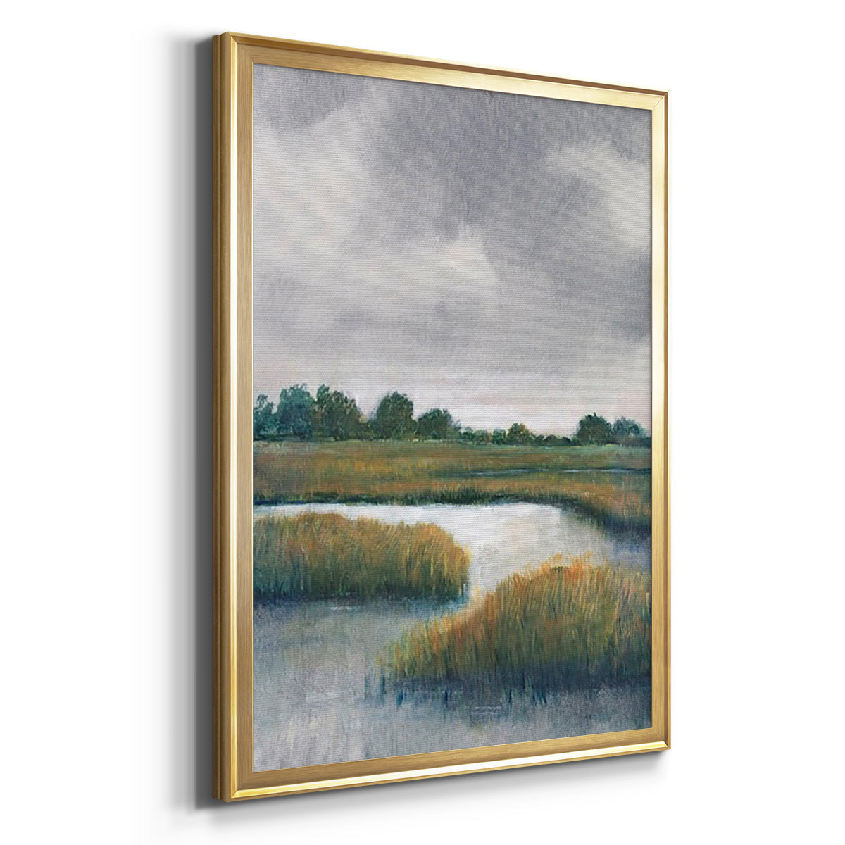 Salt Marshes I Premium Framed Print - Ready to Hang