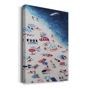 Break out Beach Premium Gallery Wrapped Canvas - Ready to Hang