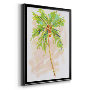 Coconut Palm I Premium Framed Print - Ready to Hang