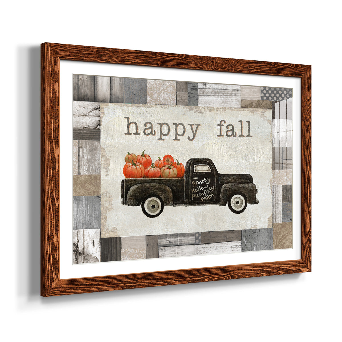 Spooky Hollow Farm-Premium Framed Print - Ready to Hang