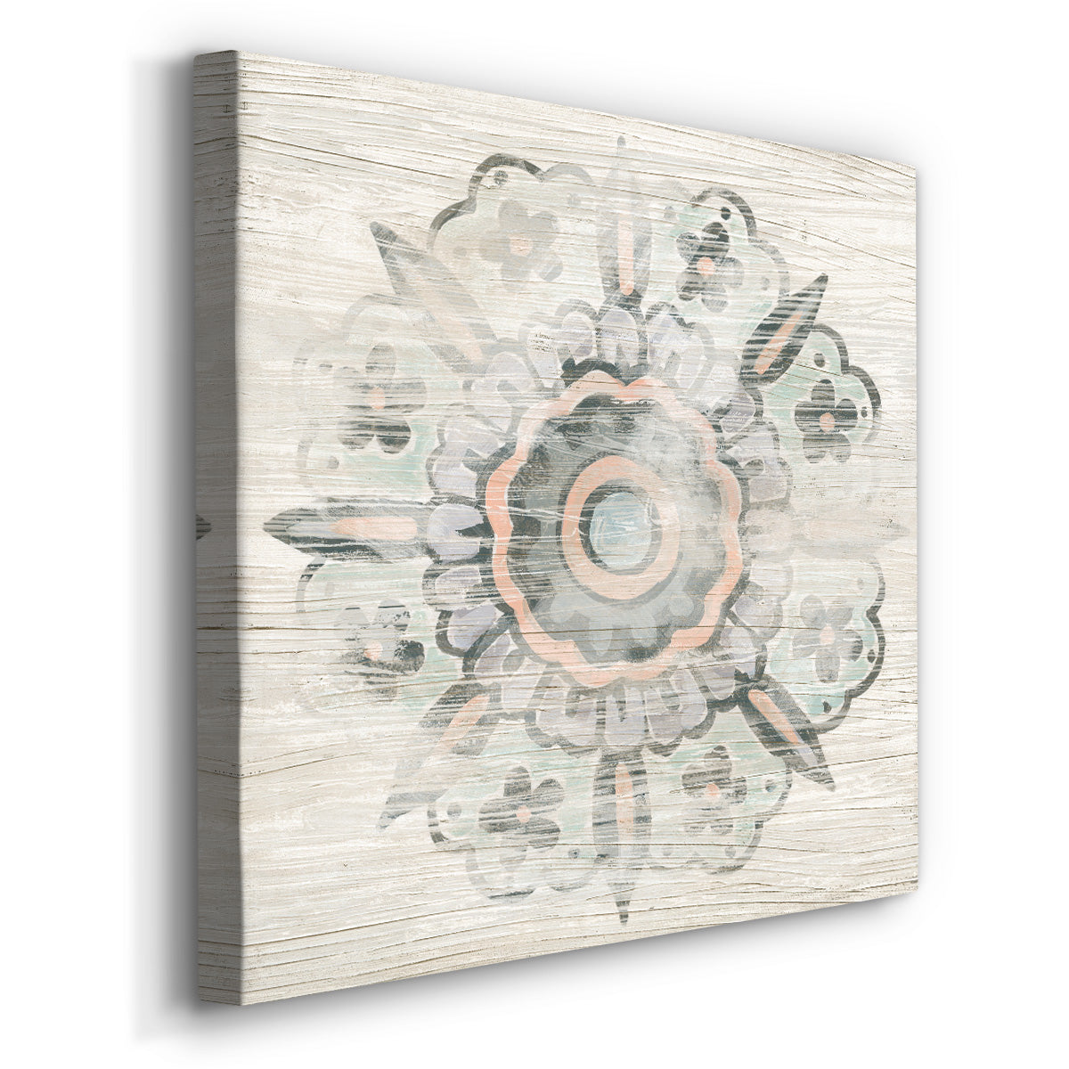 Weathered Emblem II-Premium Gallery Wrapped Canvas - Ready to Hang