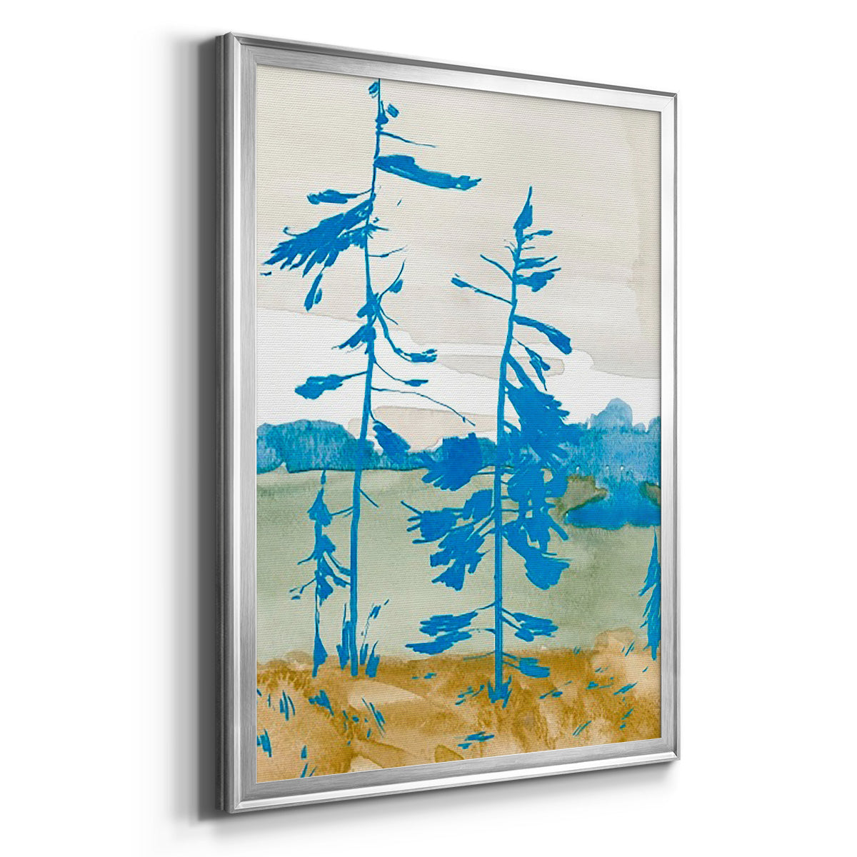 Cerulean Spruce I Premium Framed Print - Ready to Hang