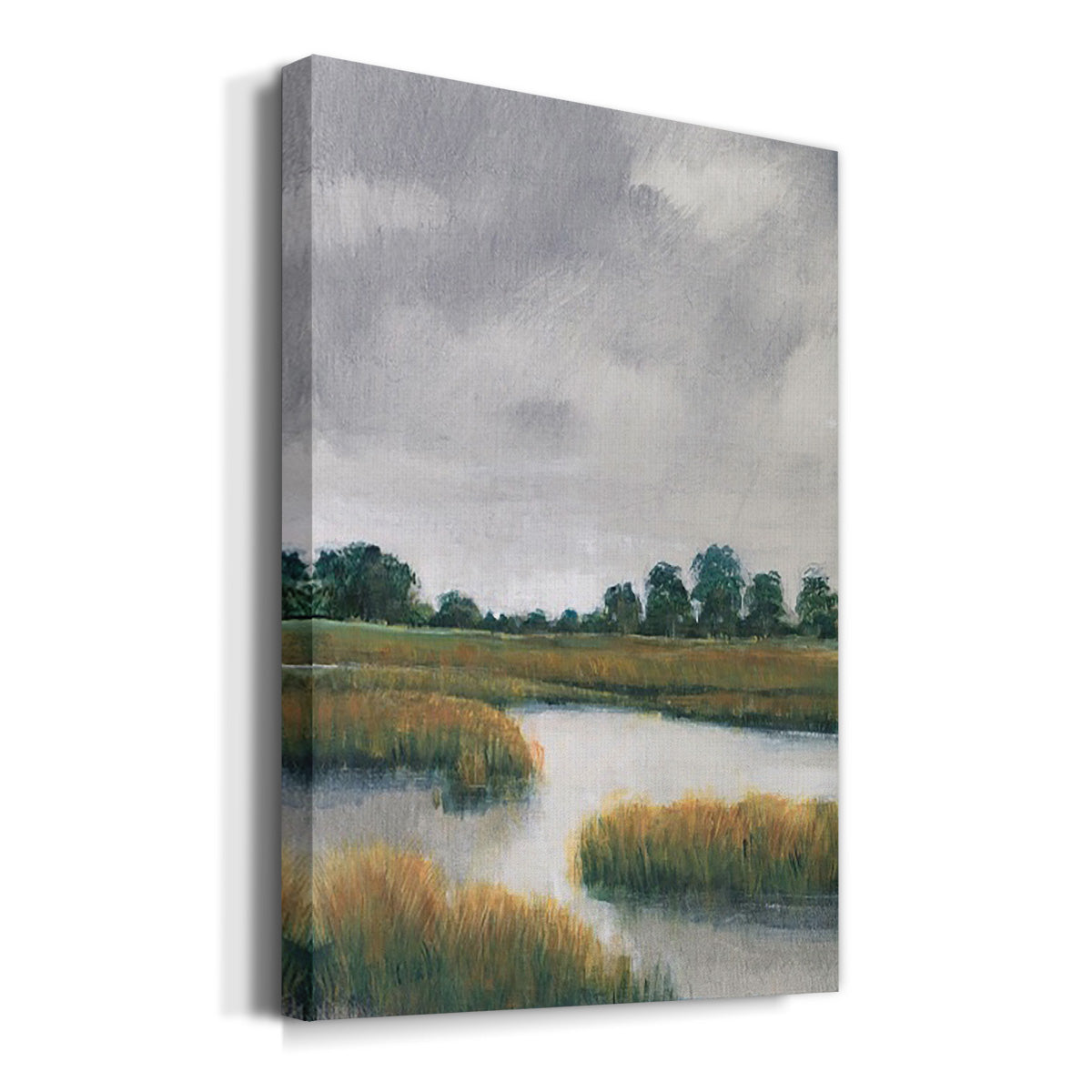 Salt Marshes II Premium Gallery Wrapped Canvas - Ready to Hang