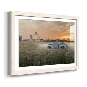 Evening Farm-Premium Framed Print - Ready to Hang