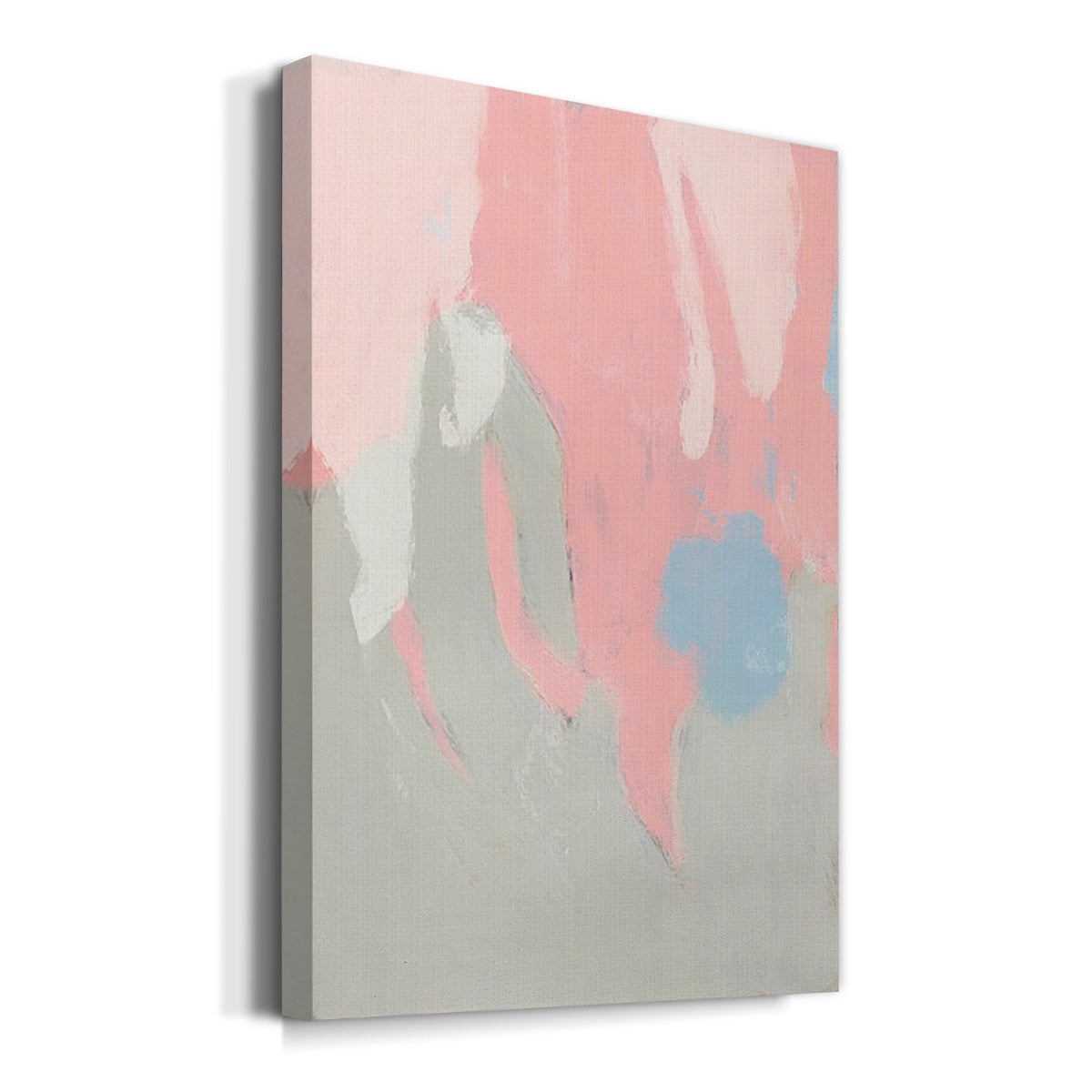 Blushing Abstract I Premium Gallery Wrapped Canvas - Ready to Hang
