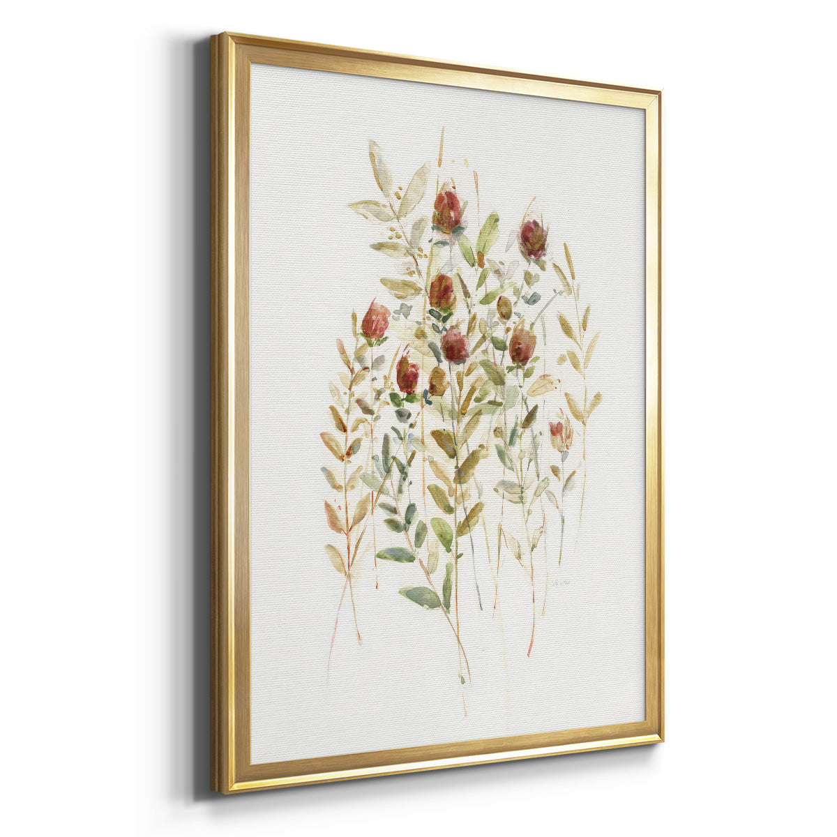 Wildflower Breeze II Premium Framed Print - Ready to Hang