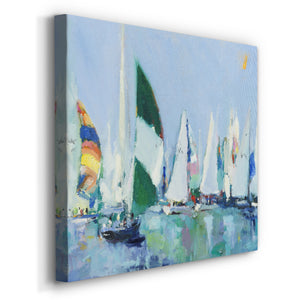 Parking Lot-Premium Gallery Wrapped Canvas - Ready to Hang