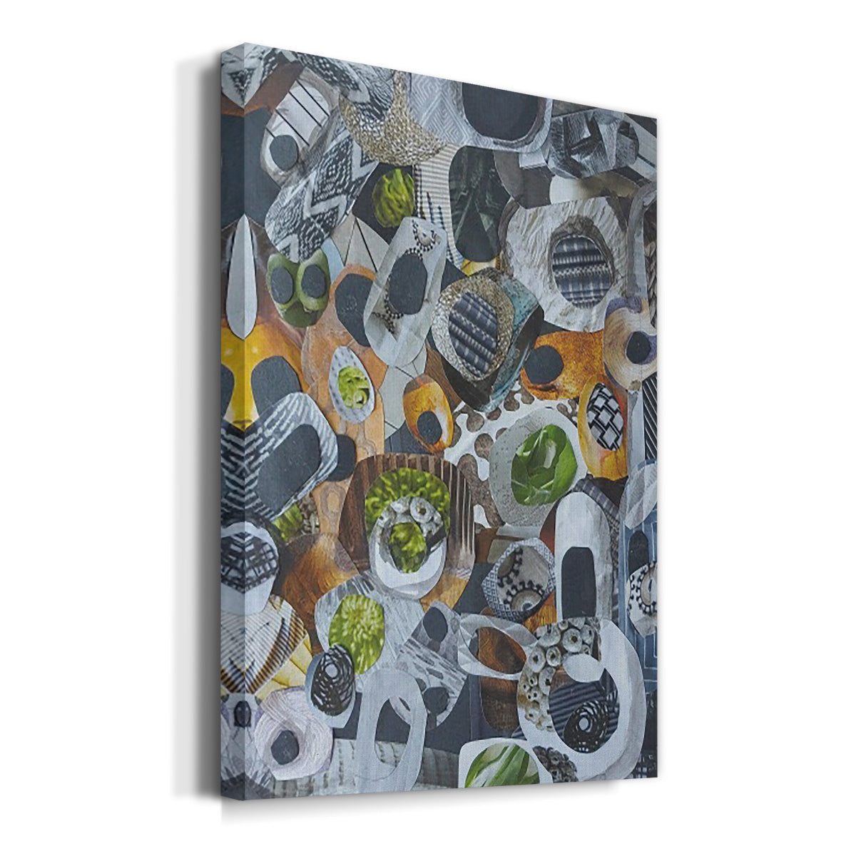 Big Sur Stones and Kelp Premium Gallery Wrapped Canvas - Ready to Hang