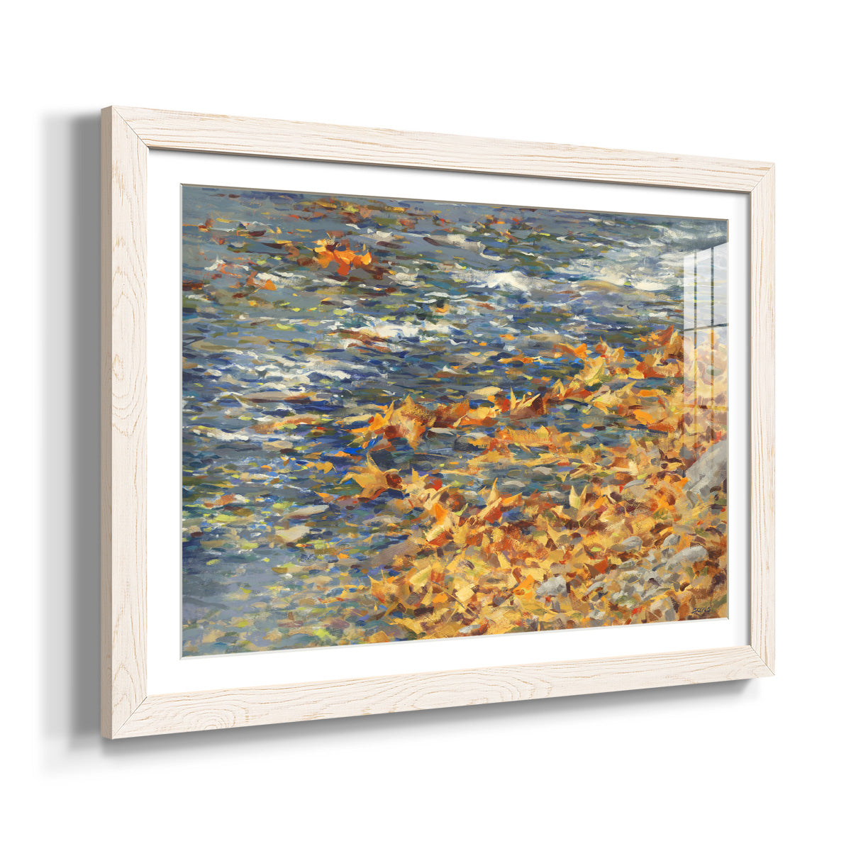 Autumn Creek-Premium Framed Print - Ready to Hang