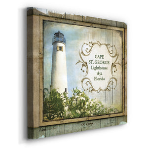 Florida Lighthouse X-Premium Gallery Wrapped Canvas - Ready to Hang