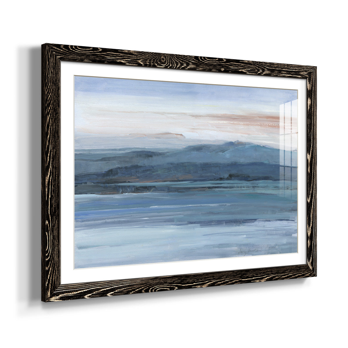 Across The Lake-Premium Framed Print - Ready to Hang
