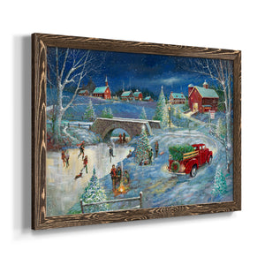 Warm Holiday Memories-Premium Framed Canvas - Ready to Hang