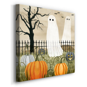 Haunted Pumpkin Patch I-Premium Gallery Wrapped Canvas - Ready to Hang
