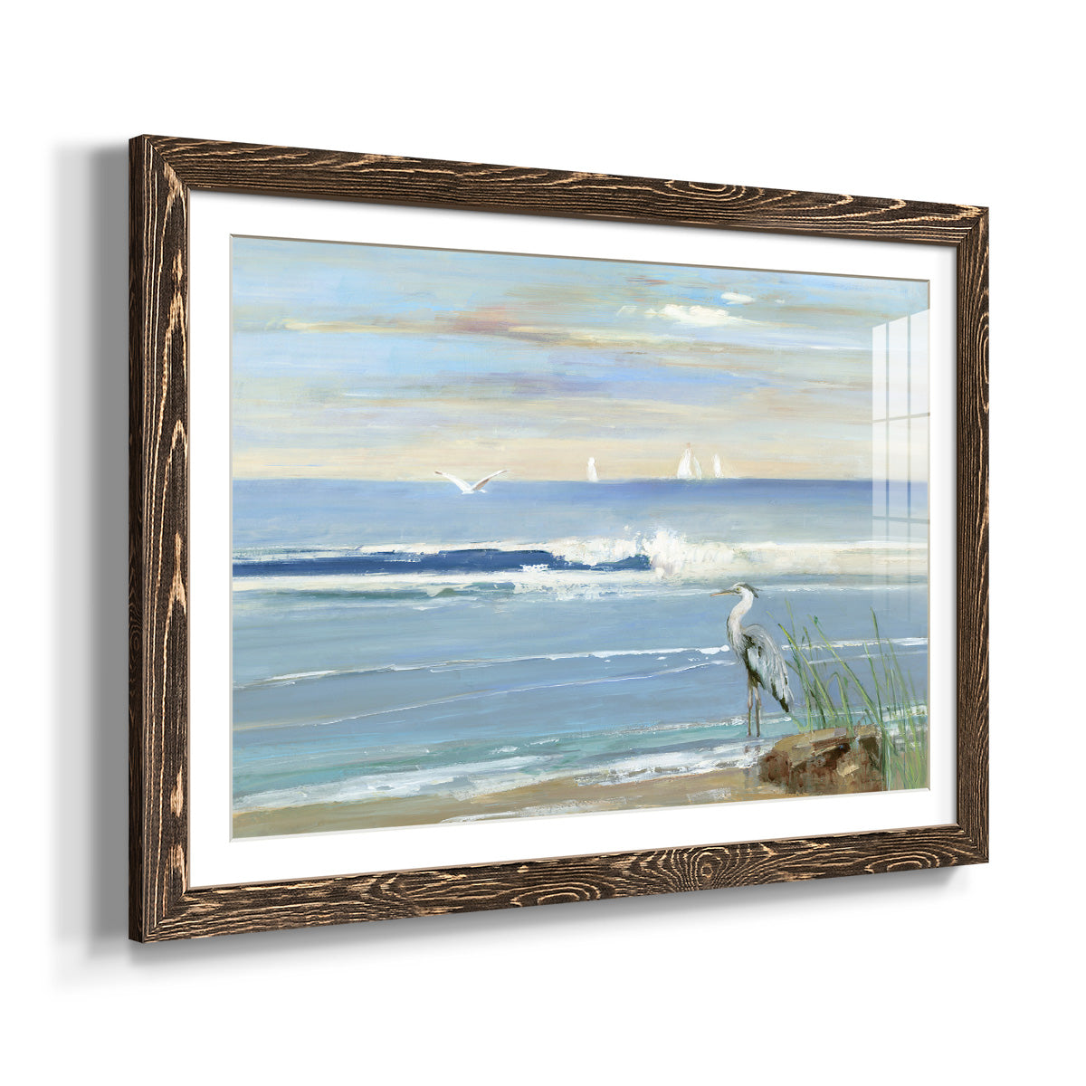 Sunrise Bay-Premium Framed Print - Ready to Hang