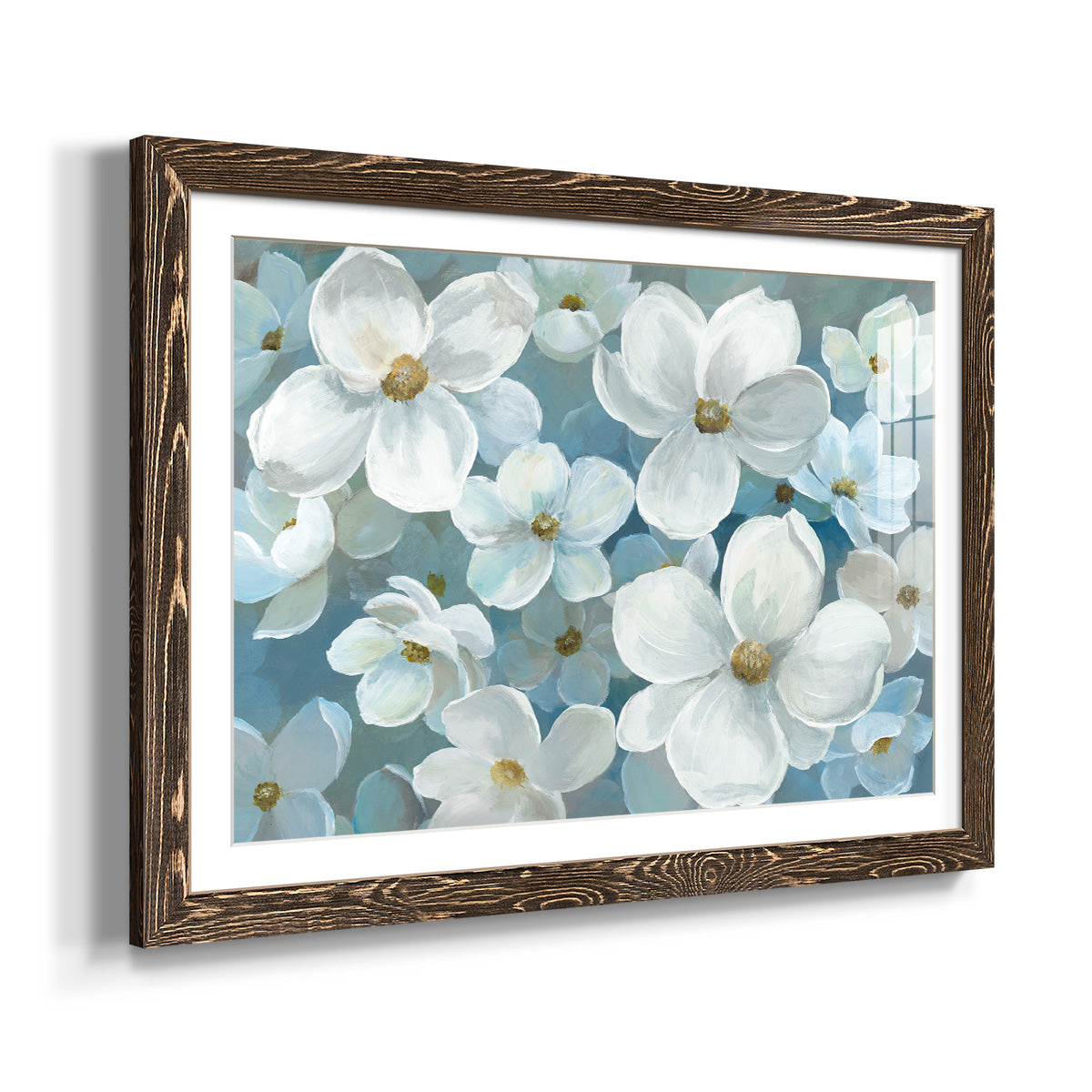 White Expression-Premium Framed Print - Ready to Hang