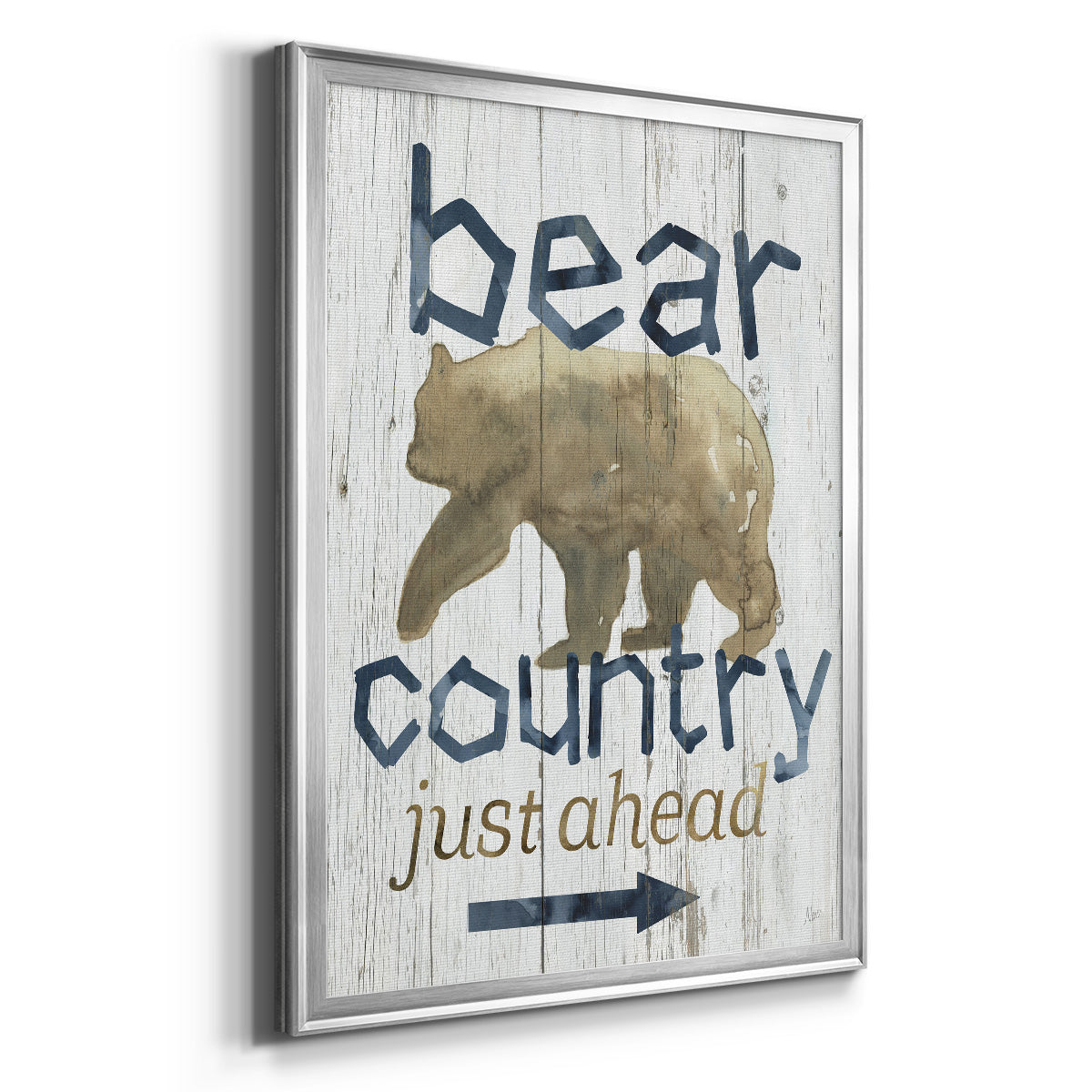 Bear Country Premium Framed Print - Ready to Hang