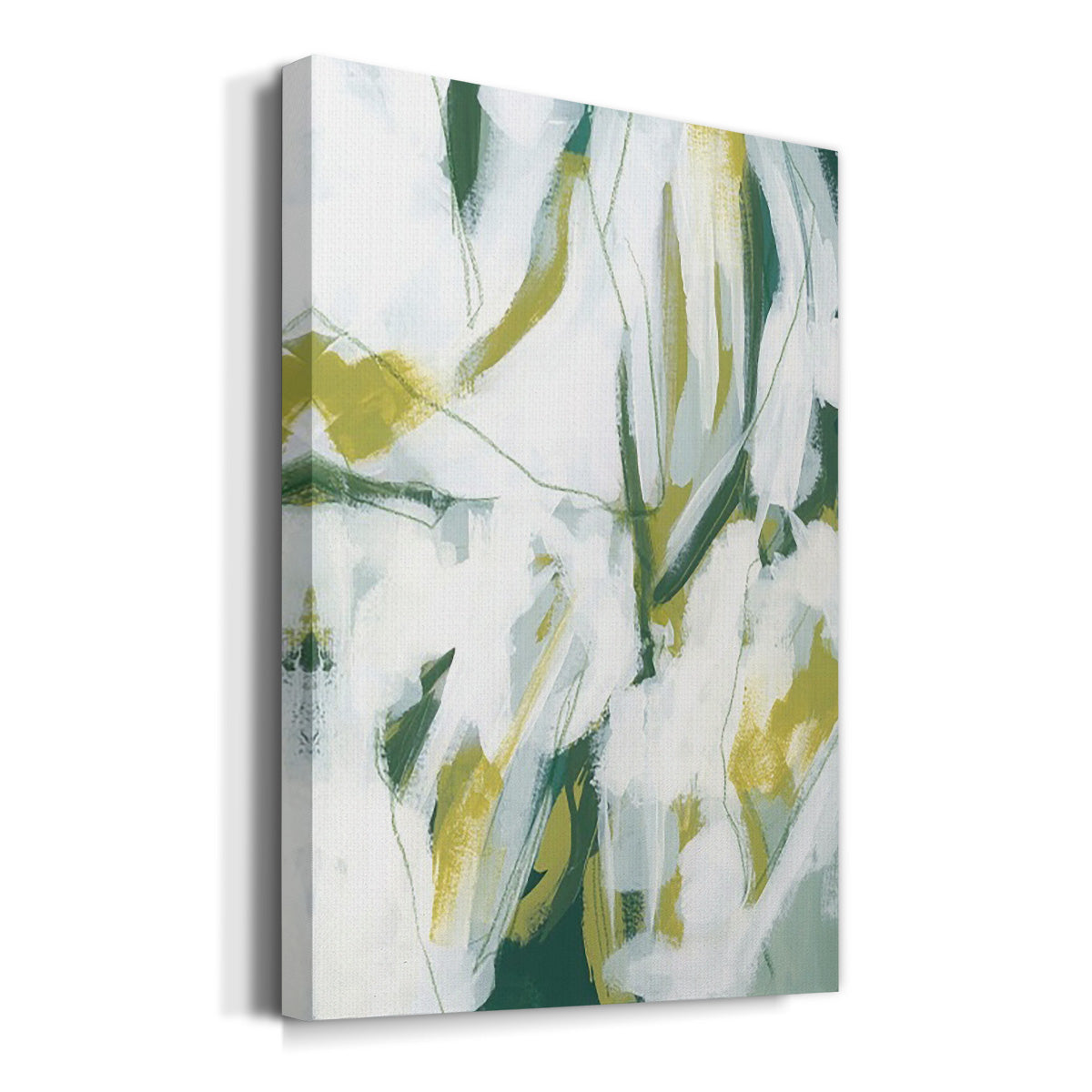 Emerald Ice I Premium Gallery Wrapped Canvas - Ready to Hang